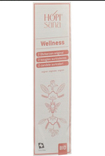 Hopi Ohrenkerzen rosa "Wellness" 2 Stk