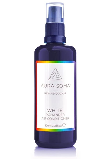 Aura-Soma Pomander Raumspray weiss