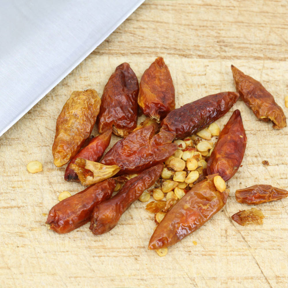 Chili Bird Eye gebrochen Bio