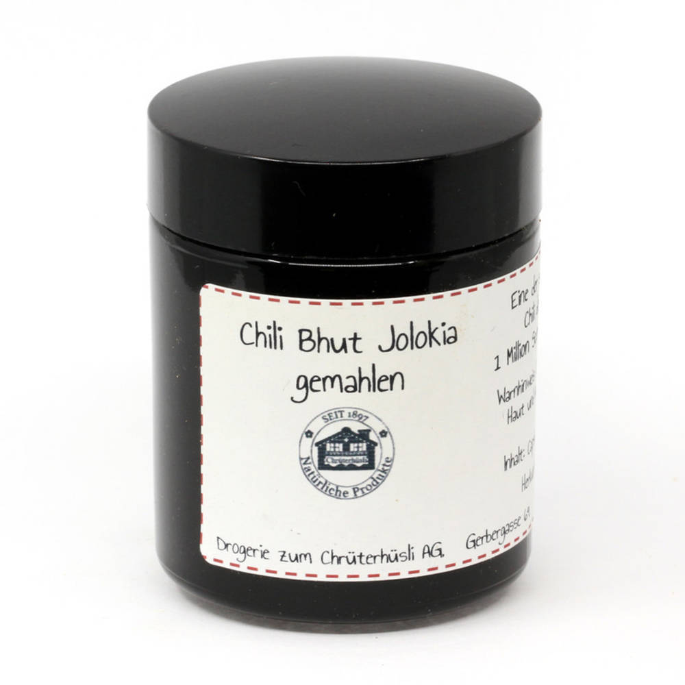 Chili Bhut Jolokia gebrochen