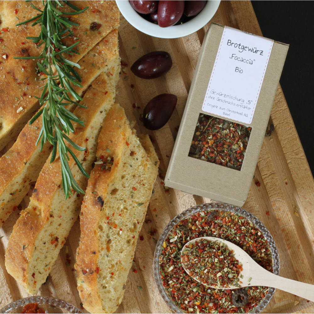 Brotgewürz "Focaccia" Bio 70 g