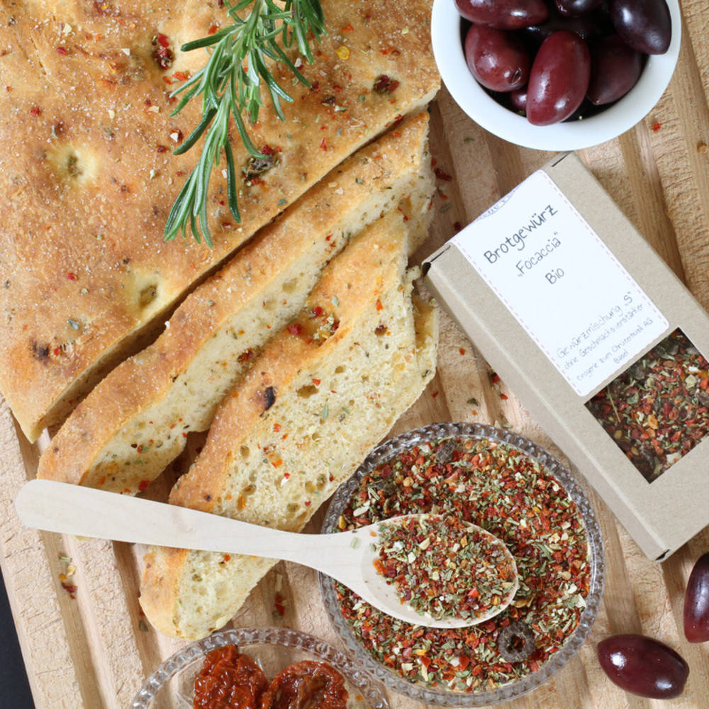 Brotgewürz "Focaccia" Bio 70 g