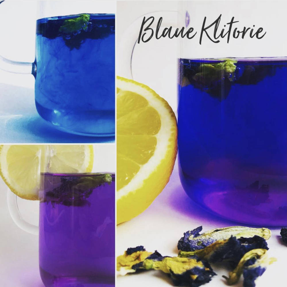 Blue Chai Blaue Klitorie Tee
