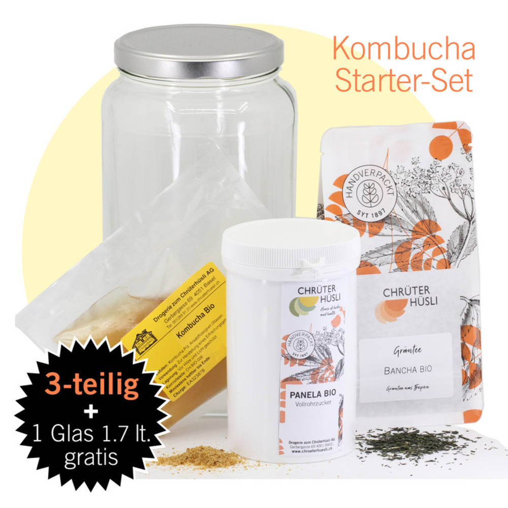 Kombucha Starter-Set komplett Bio