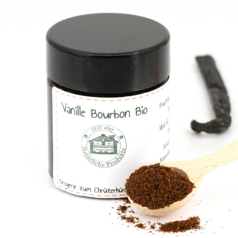 Vanille Bourbon Bio gemahlen
