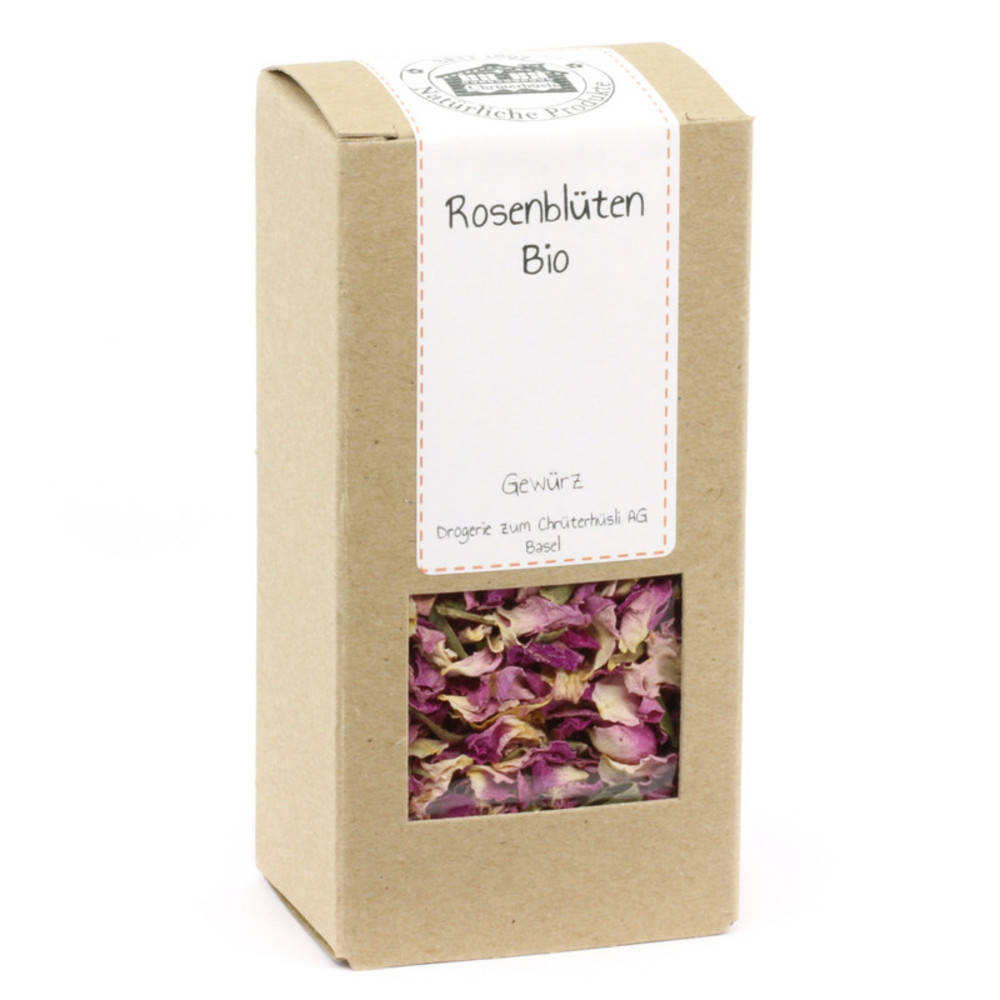 Rosenblüten (Gewürz) ganz Bio