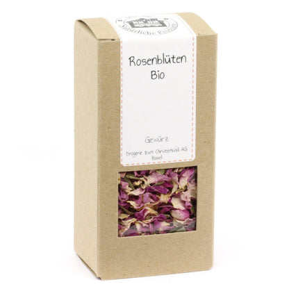 Rosenblüten (Gewürz) ganz Bio 15 g