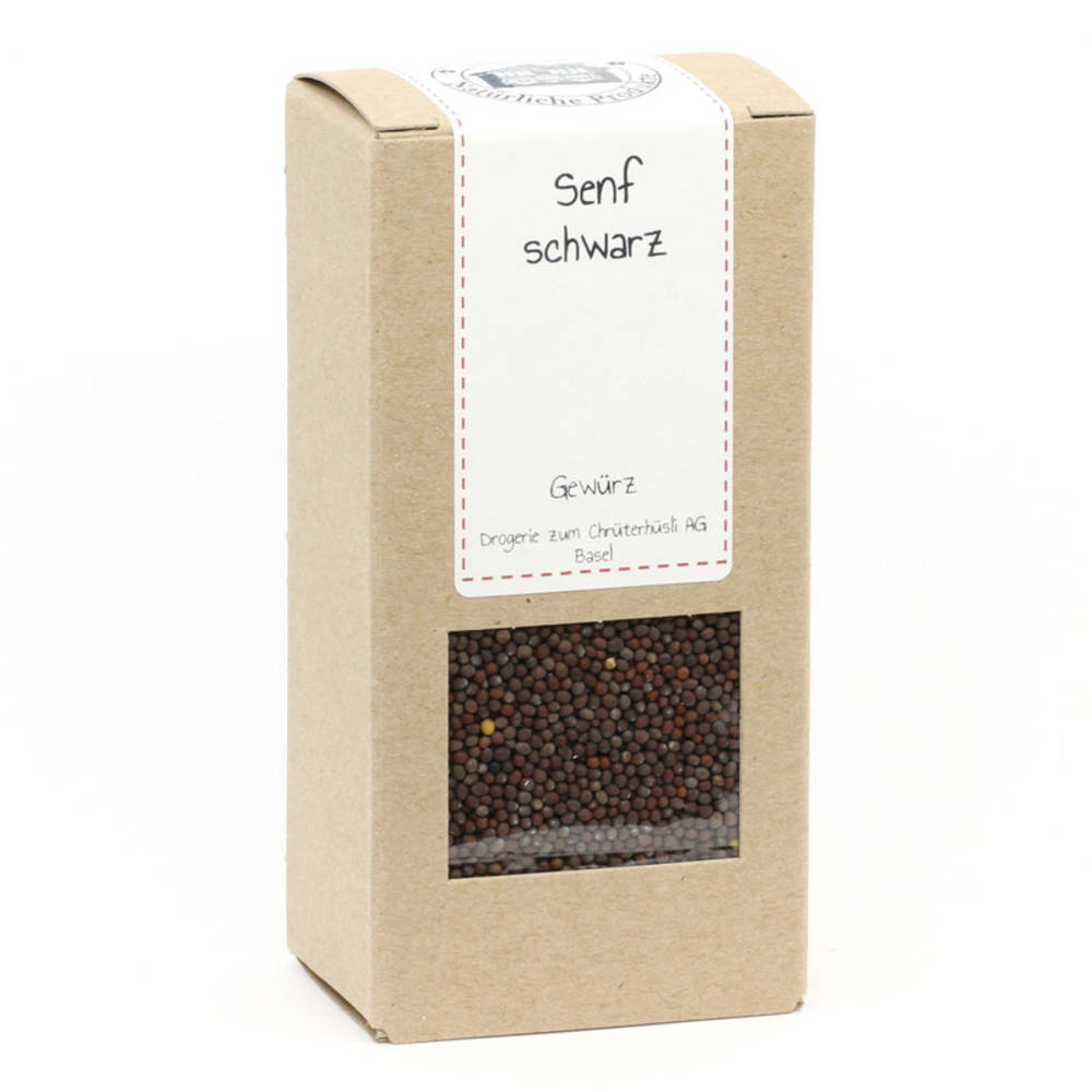 Senfkörner schwarz ganz Bio - Senfkörner schwarz Bio 100 g ganz (Deutschland)
