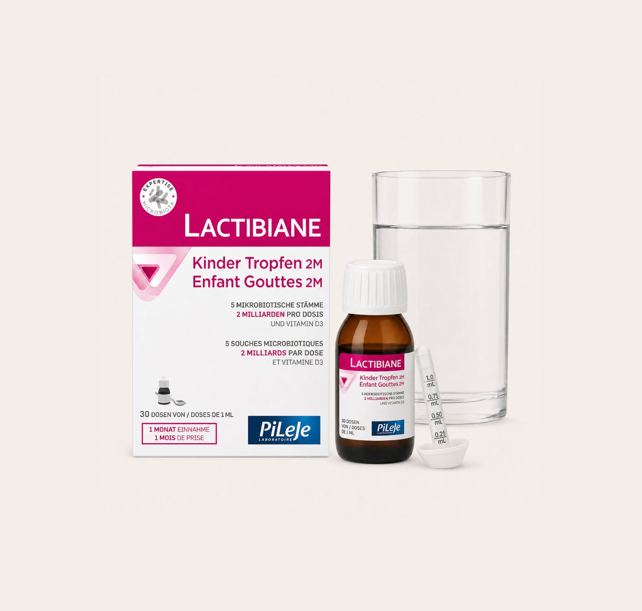lactibiane Kinder 2M Tropfen-einnahme