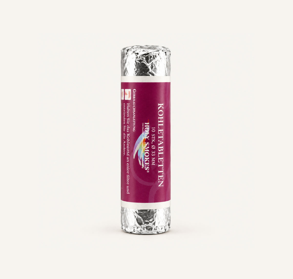 Räucherkohle Mittel 3.3cm-verpackung